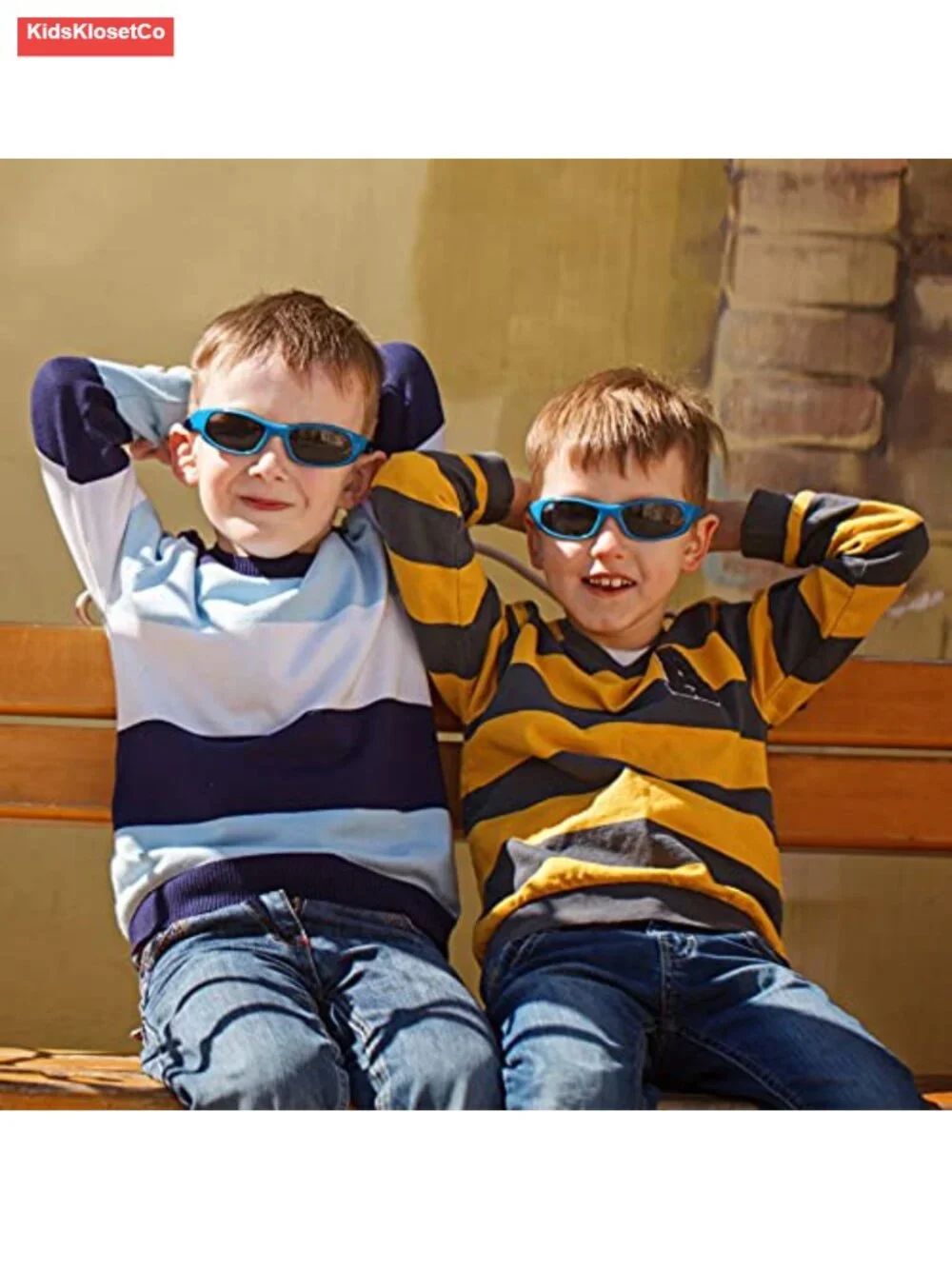 3 Pack Flexible Kids Polarized Sunglasses with Strap Sport Children Age 3-10